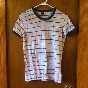 Zine tie-dye striped Tee